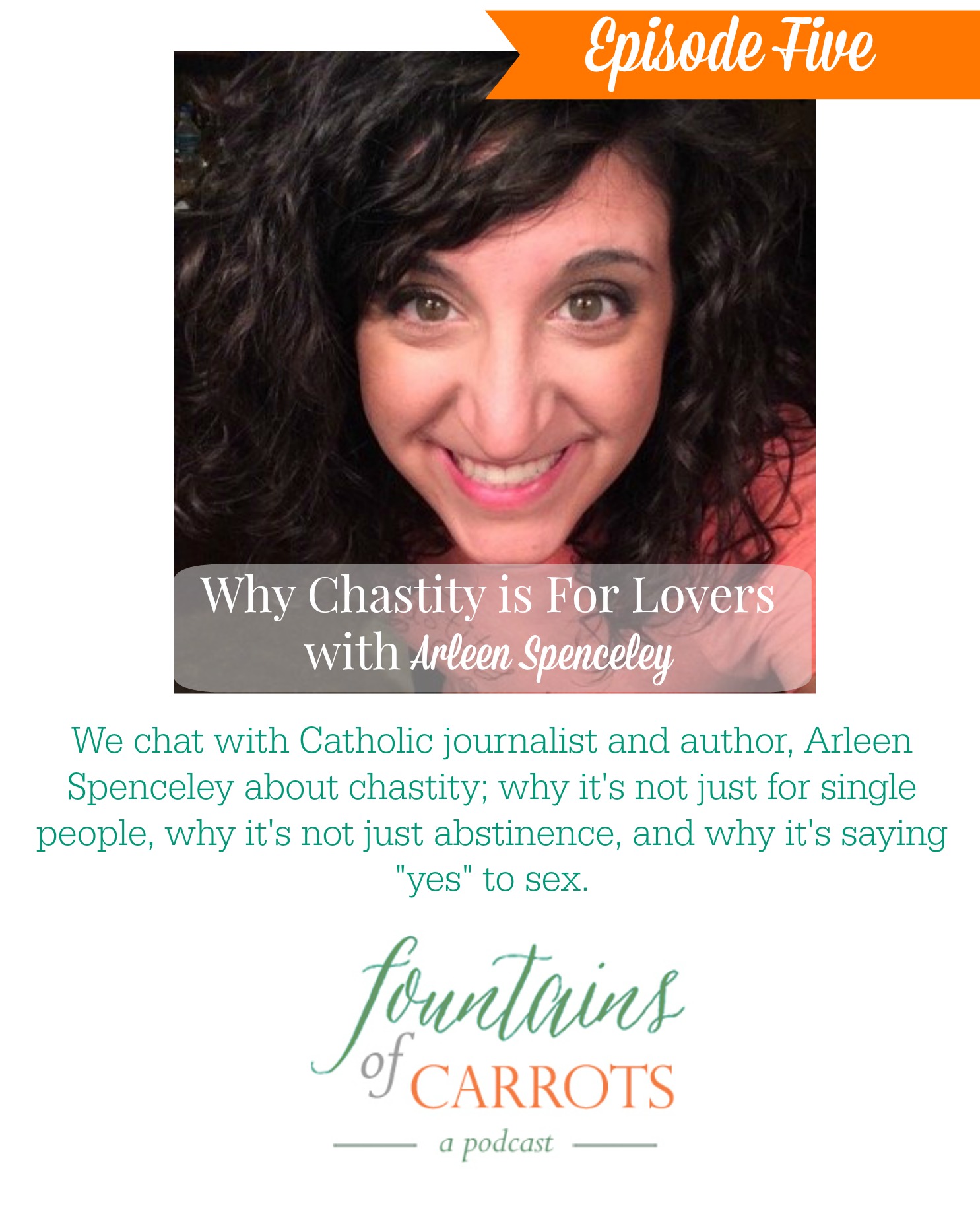 FoC 005: Why Chastity is for Lovers with Arleen Spenceley | Fountains of  Carrots